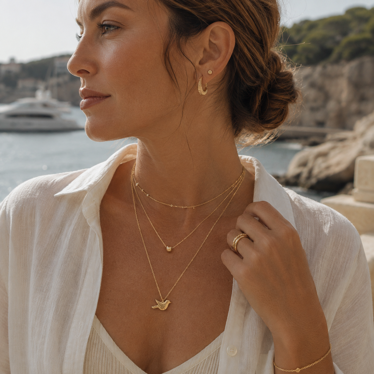 Bluebird Leaders Necklace